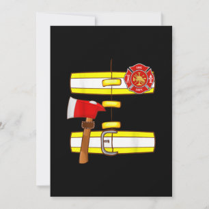 Carte Firefighter Costume Fan Men Women