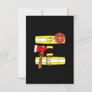 Carte Firefighter Costume Fan Men Women