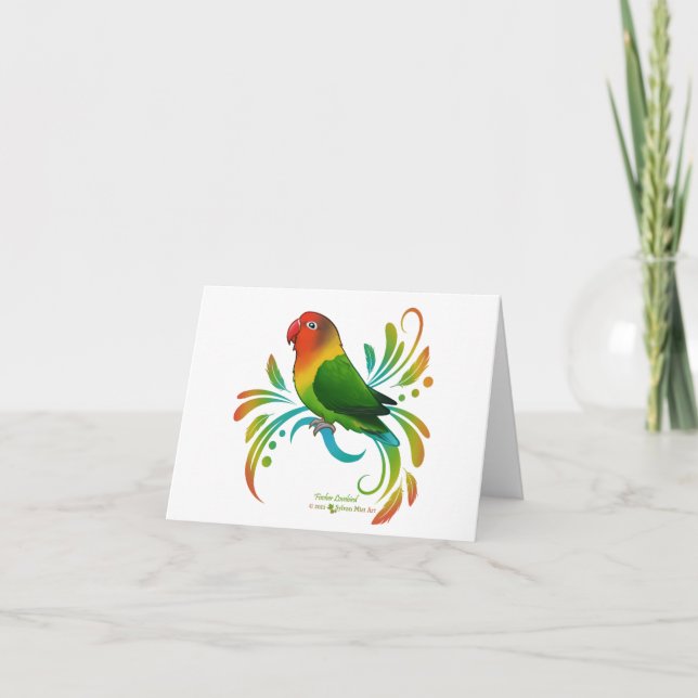 Carte Fischer Lovebird (Devant)