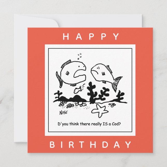 Carte Fish se demande s'il existe un dessin animé de Die (Devant)