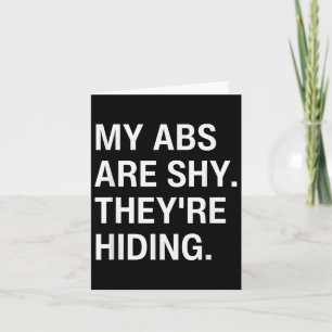 Carte Fitness amusant Salle de gym Motivation Fitness T