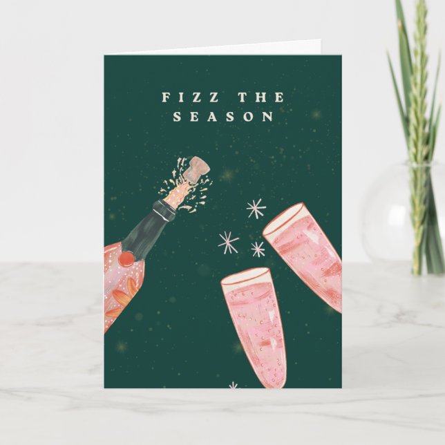 Carte Fizz La Saison Design de Noël (Devant)