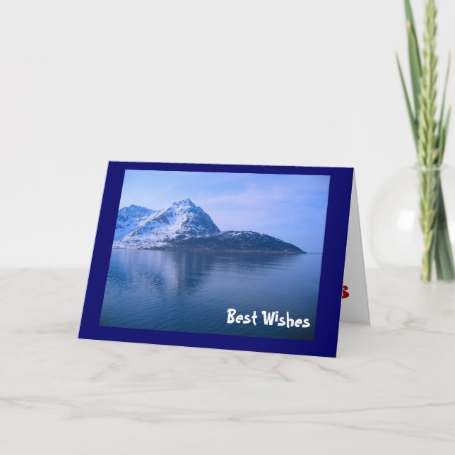 Carte fjord norvégien (Devant)