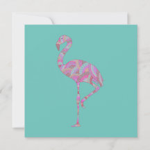 Flamant rose Doodle