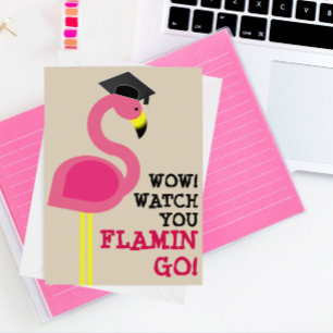 Carte Flamant rose Grad Grad Grad fiche