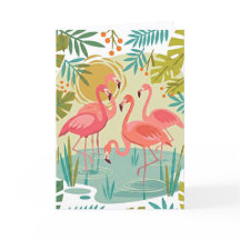 FLAMANTS ROSES SE TENANT ENSEMBLE