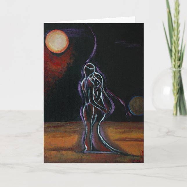 Carte Flames jumelles (Devant)