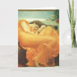 Carte Flaming June par Lord Frederic Leighton