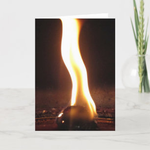 Carte flamme