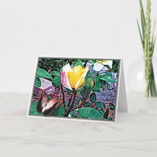 Carte flamme d'or (Devant)