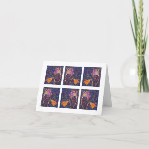 Carte Flammes nocturnes