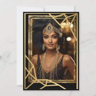 Carte Flapper Twenties Roaring