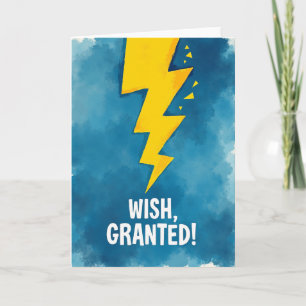 Carte Flash Jaune Joyeuse