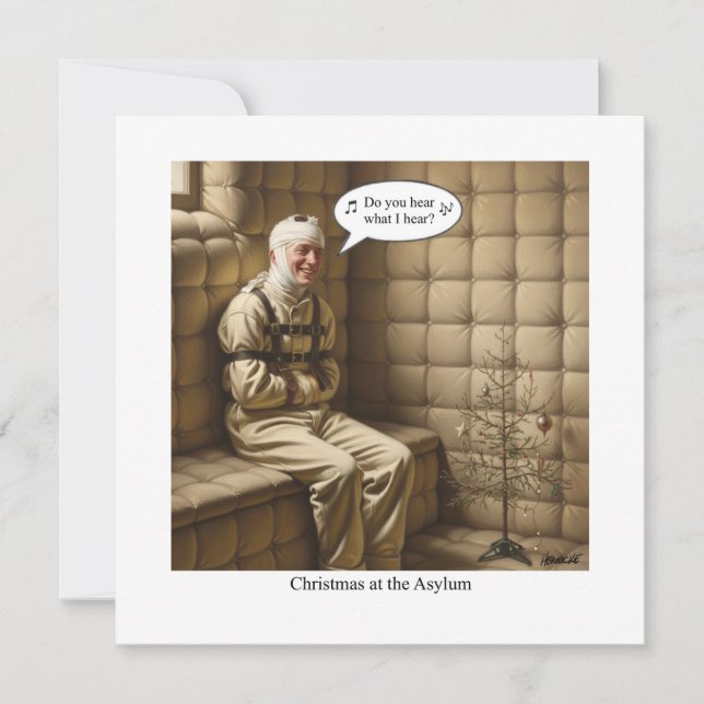 Carte Flat Holiday Card (Devant)