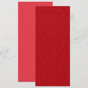 Carte Flat Rouge Tomate Parties scintillant person