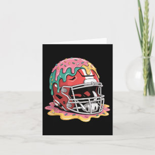 Carte Flèche de crème glacée de football _ Crea de glace
