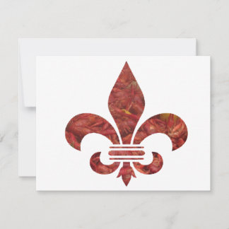 Carte Fleu de Lis