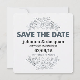 Carte fleur botanique