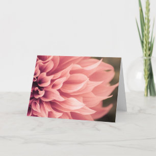 Carte Fleur Dahlia