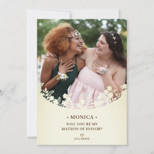 Carte Fleur de cadre floral Proposition de femme de ména