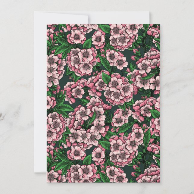 Carte Fleur de cerisier 2 (Devant)