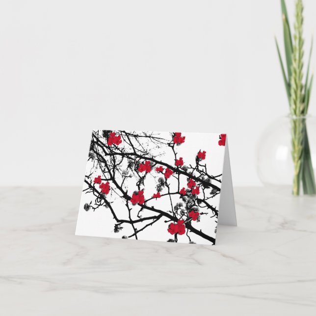 Carte Fleur de cerisiers (Devant)