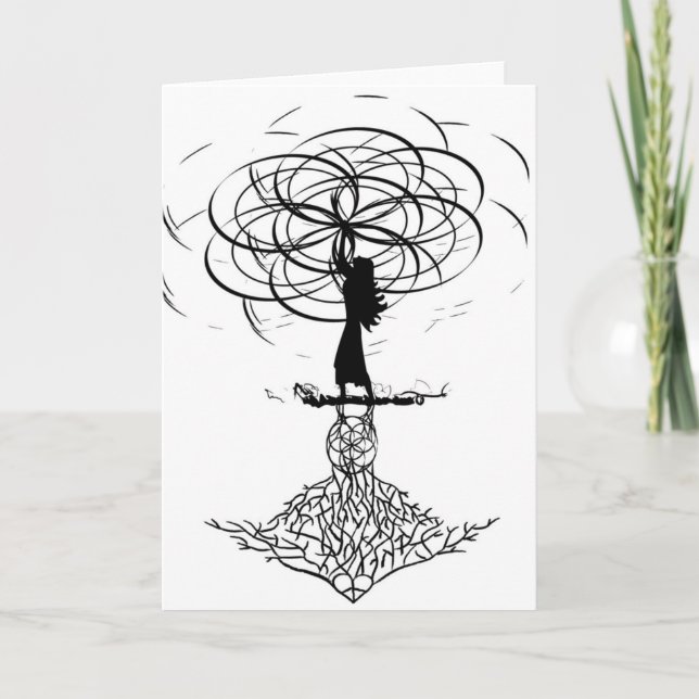 Carte Fleur de la vie (Devant)