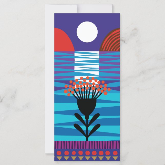 Carte Fleur de lune (Devant)