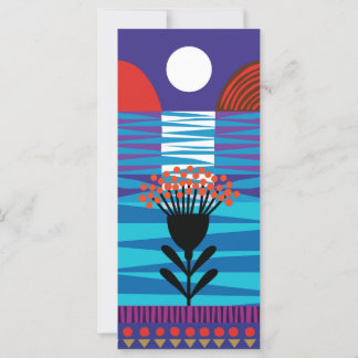 Carte Fleur de lune