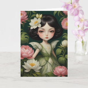 Carte Fleur de pivoine adorable Toutes les occasions