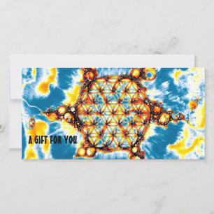 Carte Fleur De Vie - Façons Colorées 5