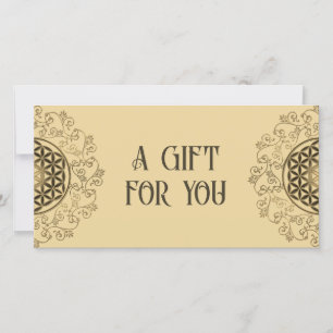 Carte Fleur De Vie - Ornements Vintages Mandala 2