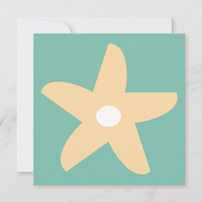 Carte Fleur drôle (Devant)