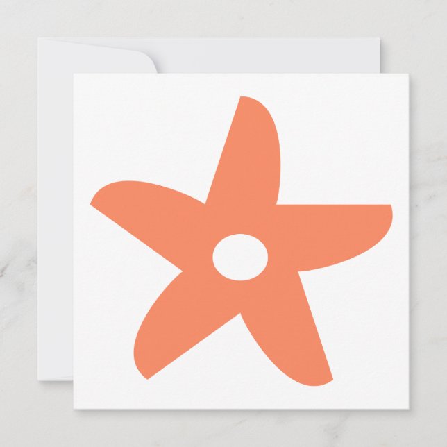 Carte Fleur drôle (Devant)