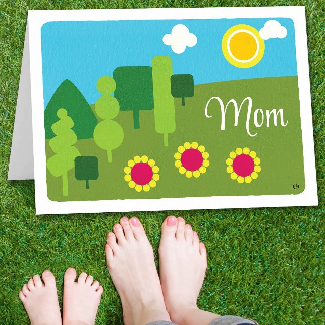Carte Fleur du Jour des Mères (Créateur téléchargé)