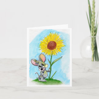 Carte Fleur 'n' de la souris