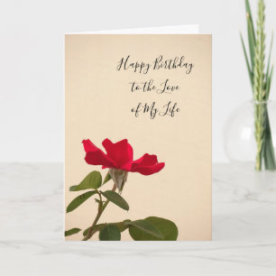 Carte Fleur rose/rouge/amour/anniversaire