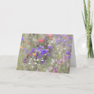 Carte fleur sauvage