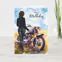Fleur sauvage de motocyclette Chick Biker Meadow A