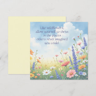 Carte Fleur sauvage et devis