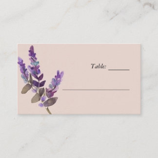 Carte fleur sauvage Floral Mariage Place