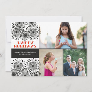 Carte Fleur sauvage x3