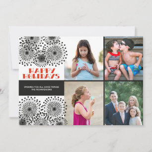 Carte Fleur sauvage x4