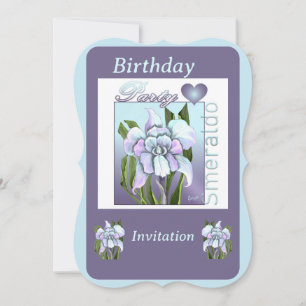 Carte Fleur Smeraldo