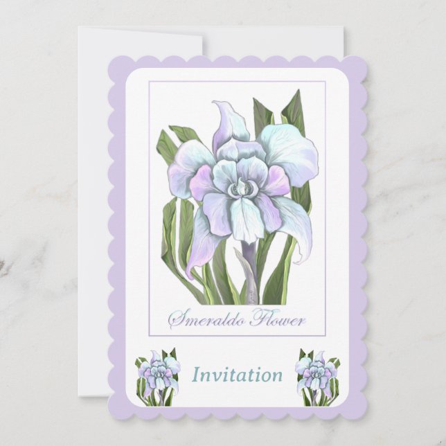 Carte Fleur Smeraldo (Devant)