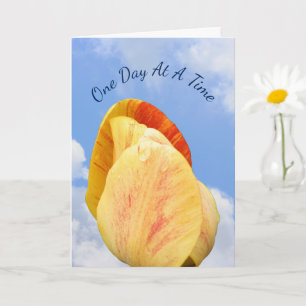 Carte Fleur Tulipe Un Jour À La Fois Inspirante 
