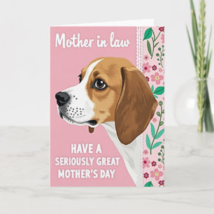 Carte Fleurie pour une Belle-Mère Adorable