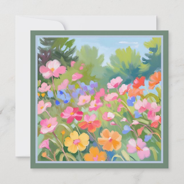 Carte Fleurs (Devant)