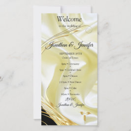 Carte Fleurs Abstraites d'argent ou d'or sur - Silk & Ar