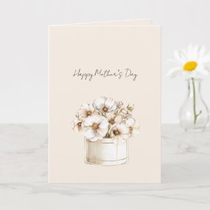 Carte Fleurs de Bonne Fête des Mères